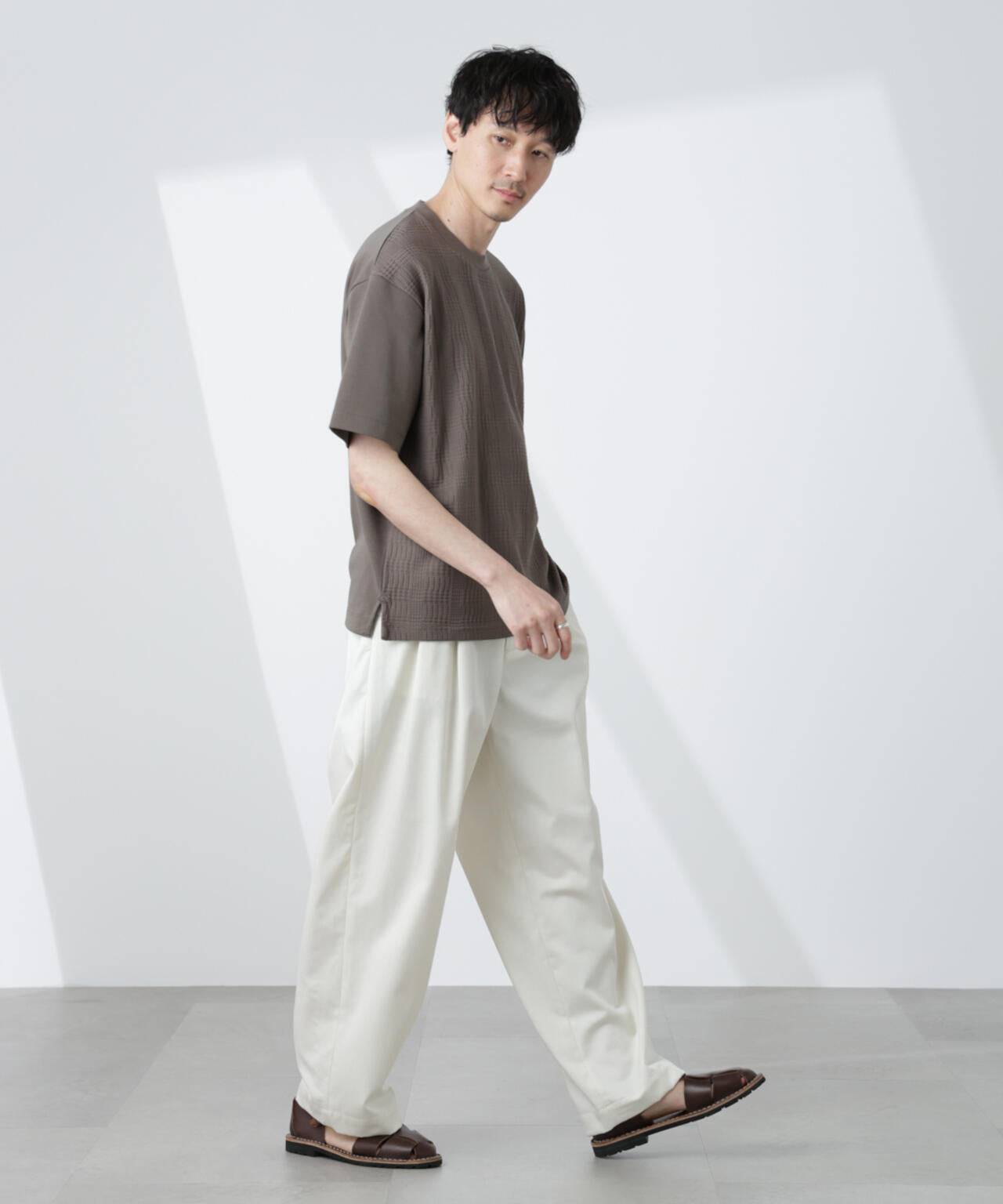 リンクスジャガードコンビTシャツ 6725124228