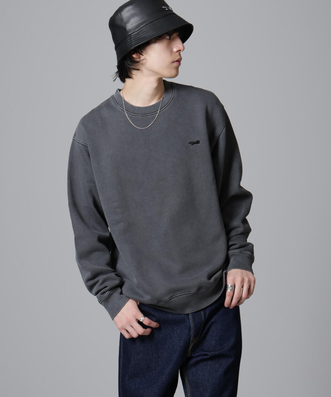 PENNEYS BLACK ピグメントスウェット 6724223233