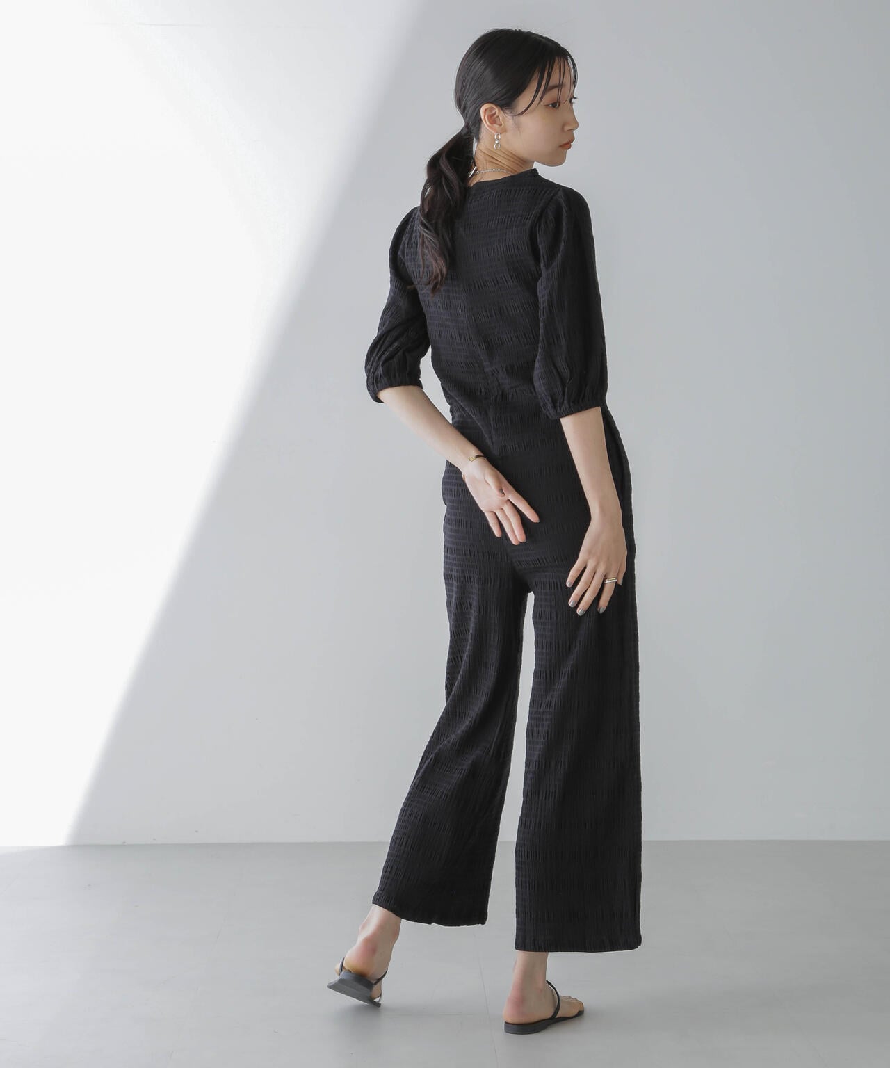 RITA ROW/Puffy sleeves jumpsuit 6714119047