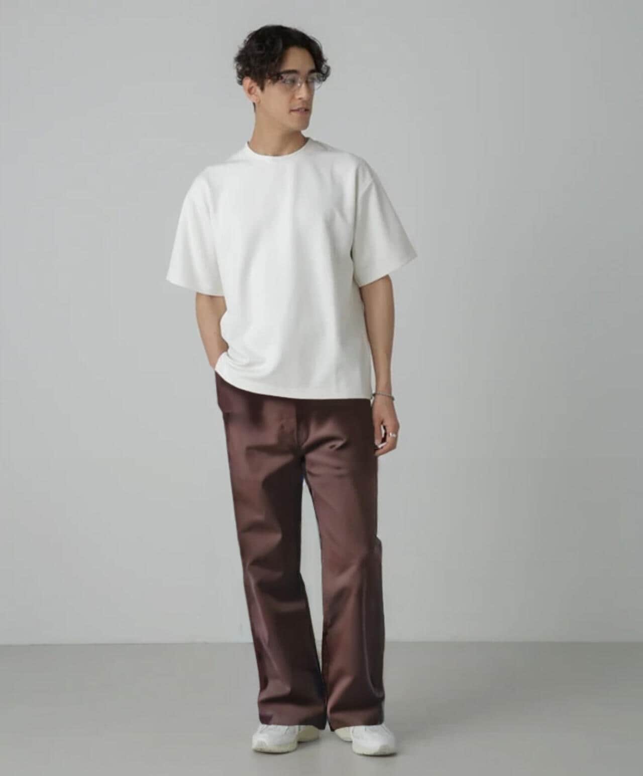 梨地ダンボールリラックスTシャツ(セットアップ可) 6724124230