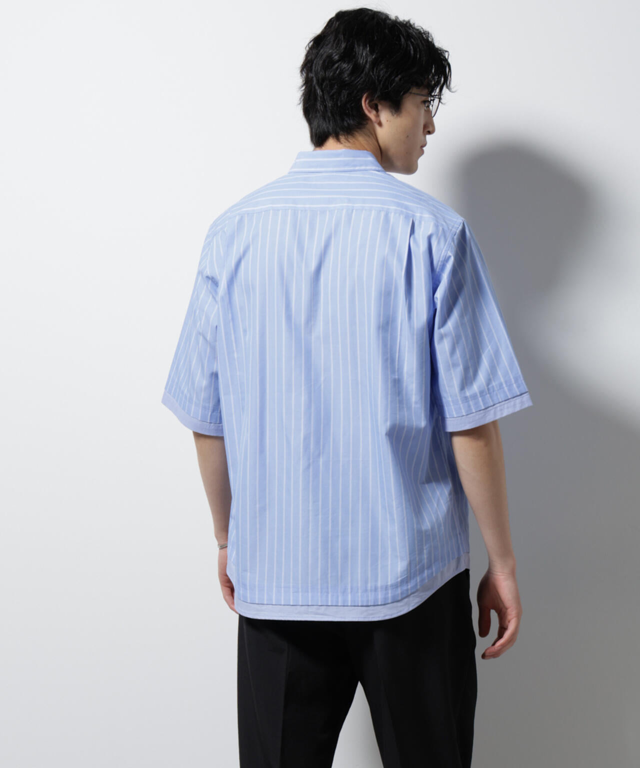 WEB限定/クレイジーストライプシャツ 半袖 2 6725121231