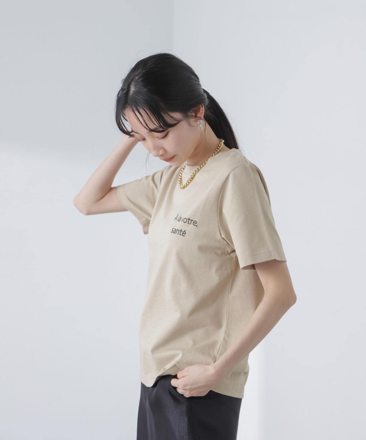ロゴプリントTシャツ 6734124309