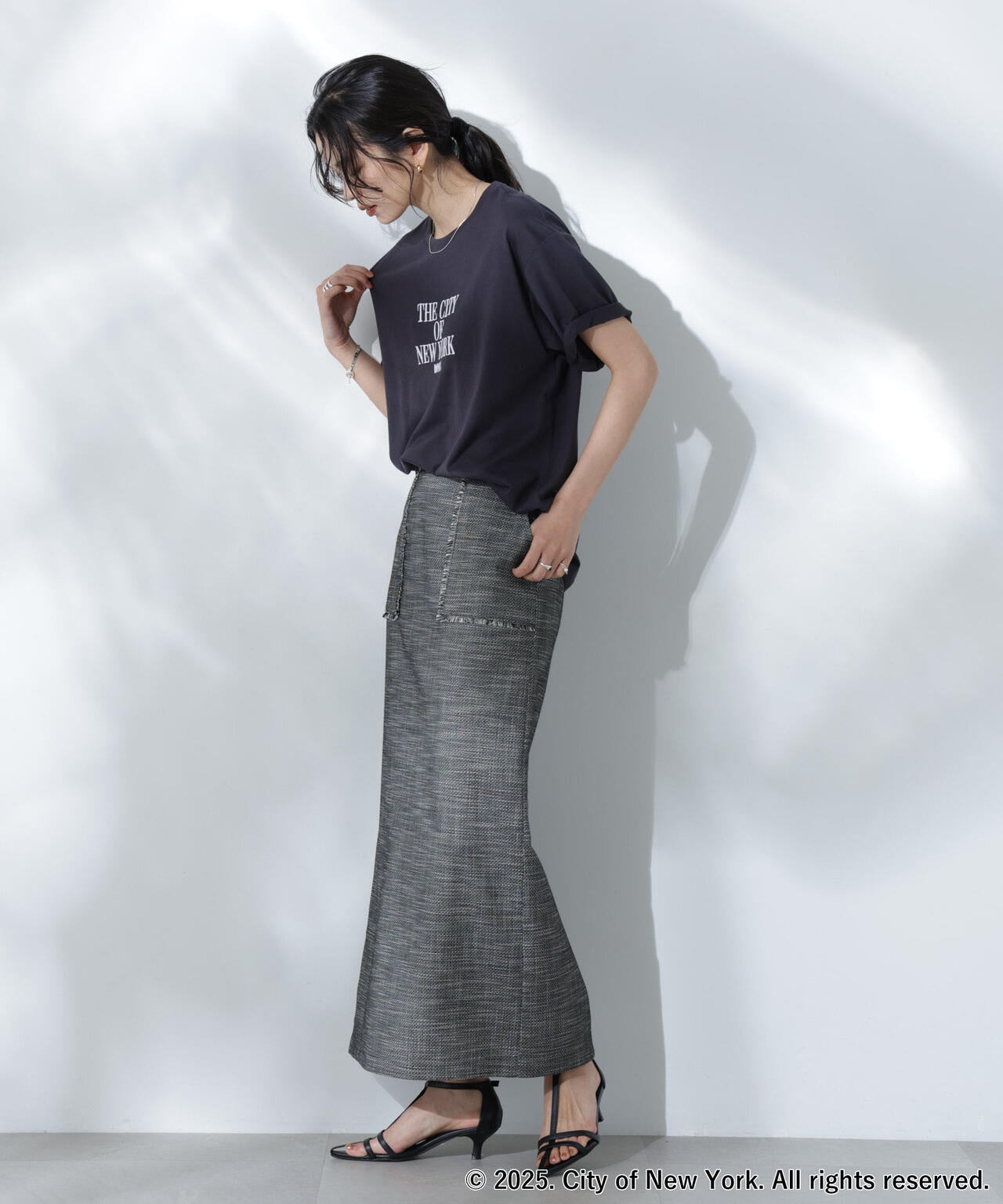 GOOD ROCK SPEED×Anti Soaked(R) 汗染み防止 NYC Tシャツ 6695124308