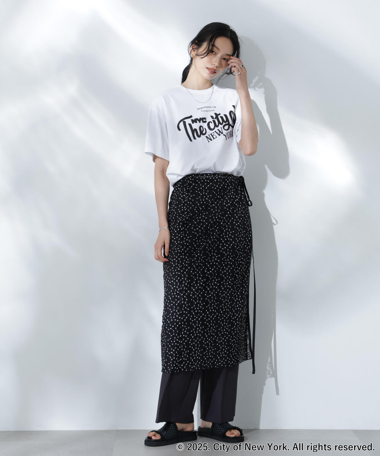 GOOD ROCK SPEED×Anti Soaked(R) 汗染み防止 NYC Tシャツ 6695124308