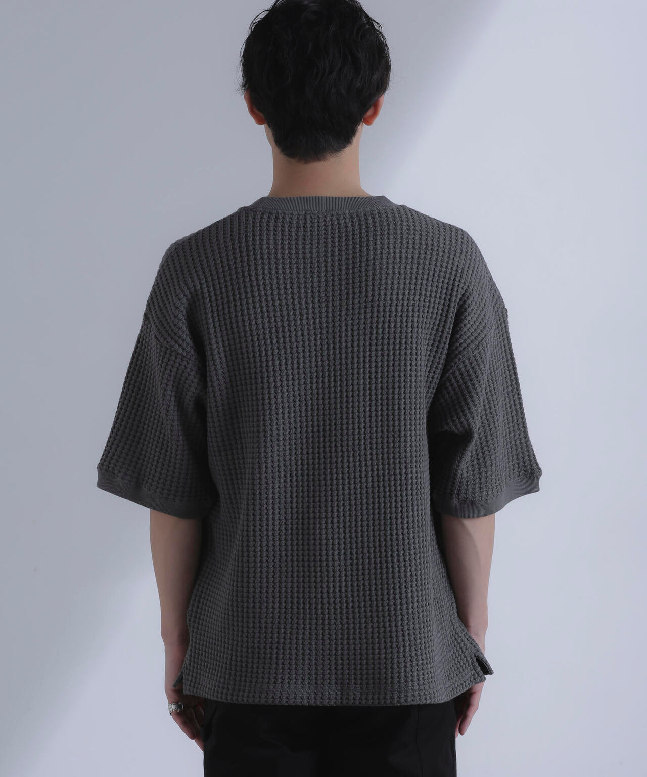 オニワッフルビッグTシャツ 五分袖 6724124212