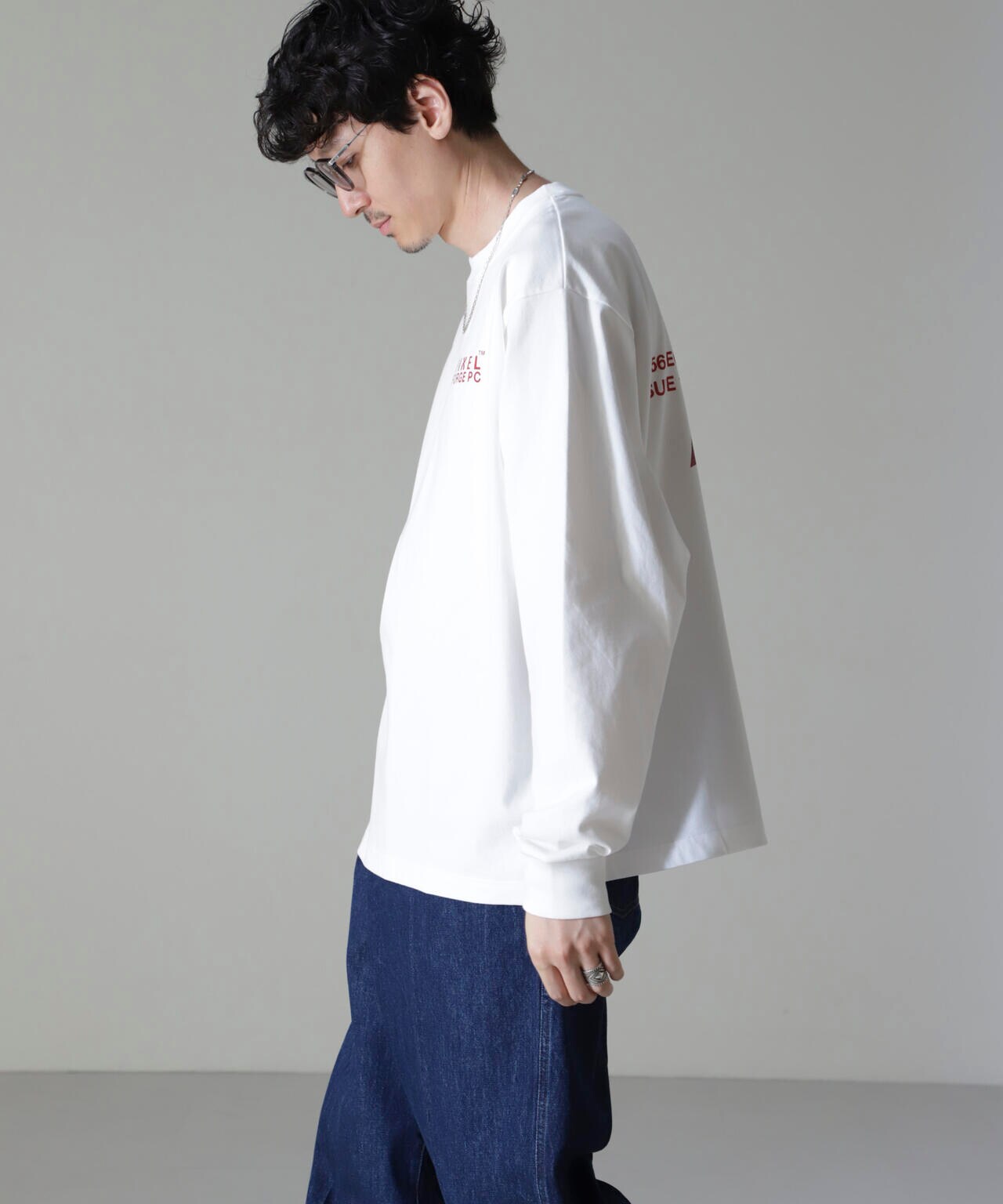 「MOFFISIE2.0」オリジナルプリントTシャツ長袖 6724223212