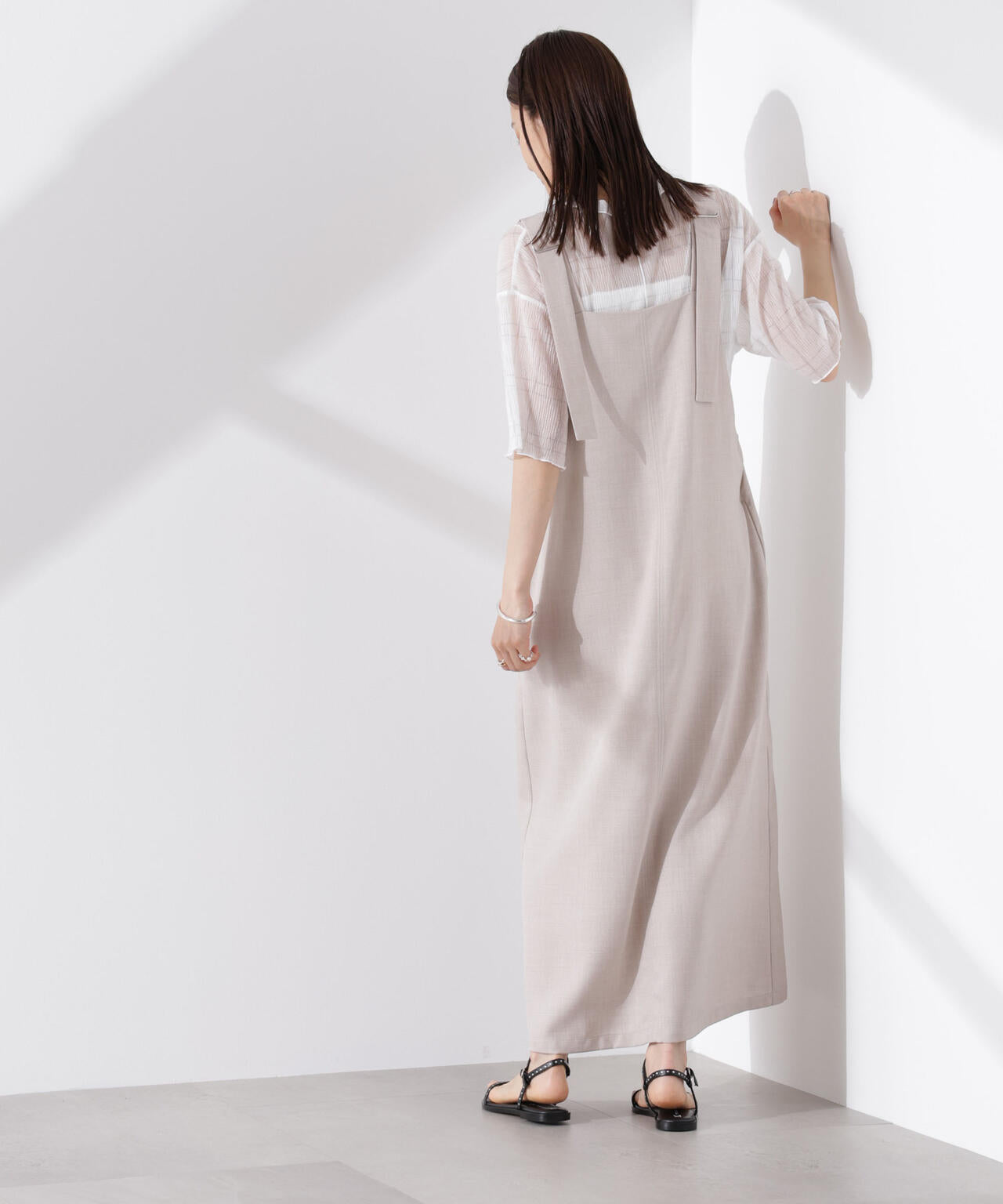前後2wayサロペットワンピース 6735119330