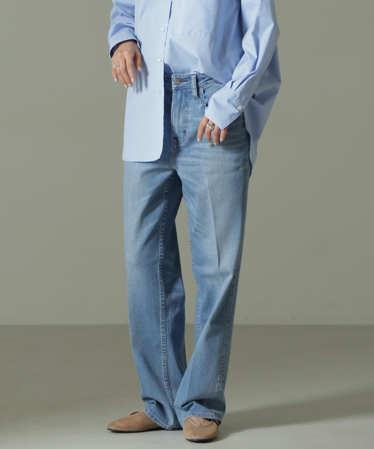 Healthy DENIM/別注 Tallow ストレート デニム 6715127030