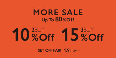 NANOuniverse MORE SALE 2025AW