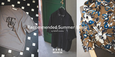 旬のカラーや素材を取り入れた夏のおすすめアイテム - Recommended Summer Items