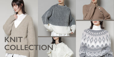 お気に入りの一着を ニットコレクション！