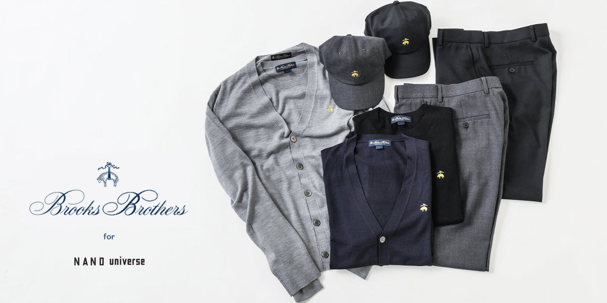 MP260918　 【BROOKS BROTHERS for NANO universe】