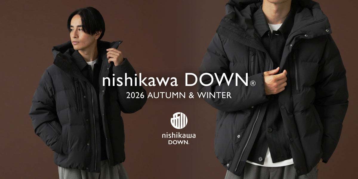 MP260814　nishikawa DOWN(R) 2026 AUTUMN&WINTER
