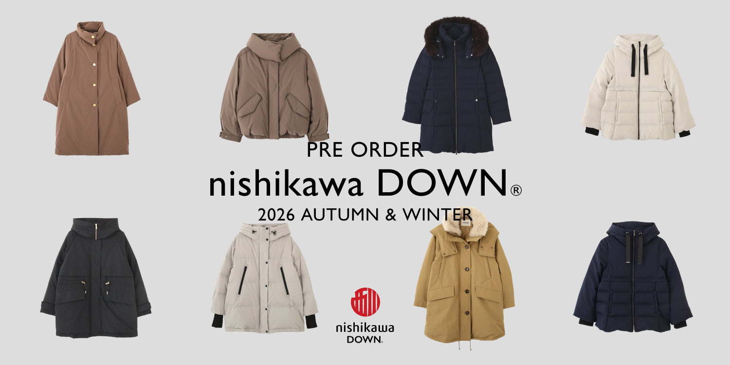 WP260814　nishikawa DOWN(R) 2026 AUTUMN&WINTER