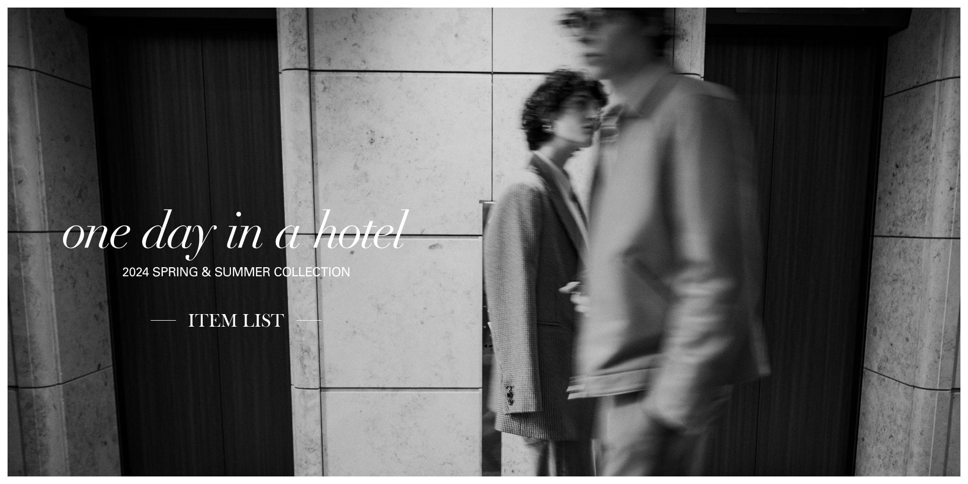 MW240307　2024 SPRING＆SUMMER COLLECTION 掲載アイテム