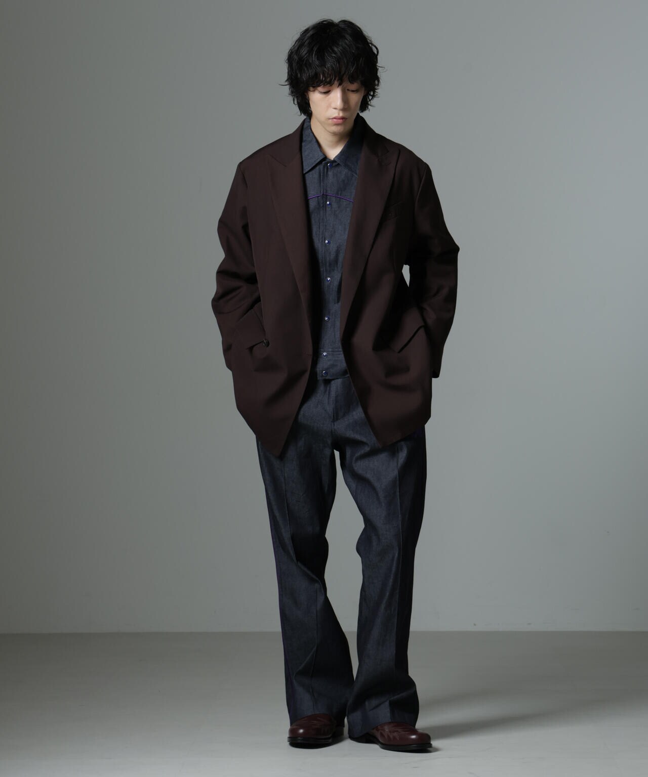 Needles/別注 Piping Cowboy Pant(セットアップ可) 6704227106