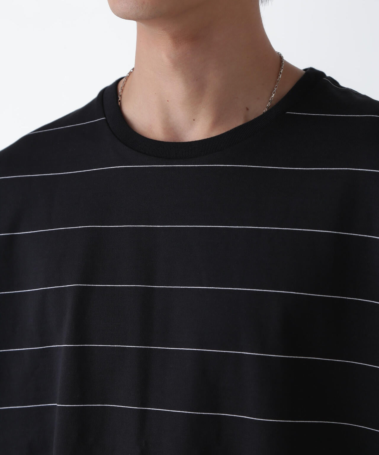 リラックスボーダーTシャツ 半袖 6724224220