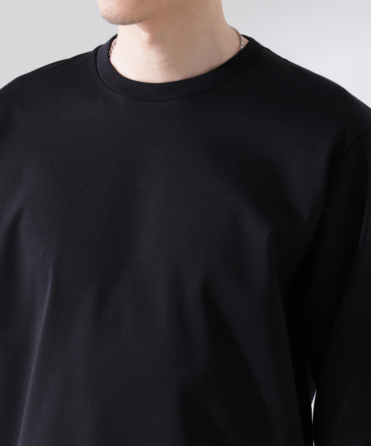 アンチスメル クルーネックTシャツ 長袖 6725123205
