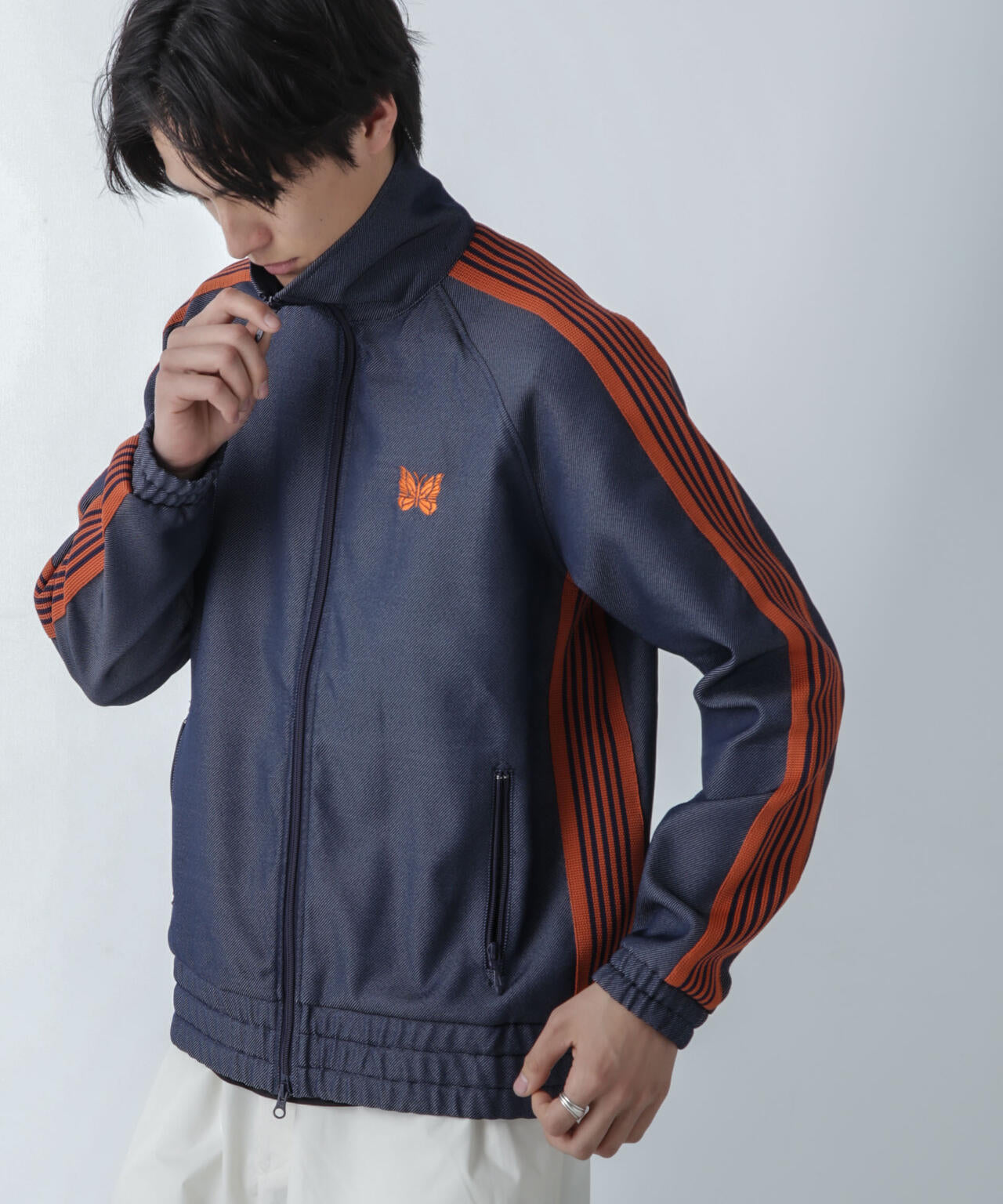 Needles/別注 Track Jacket Poly Twill(セットアップ可) 6704112029