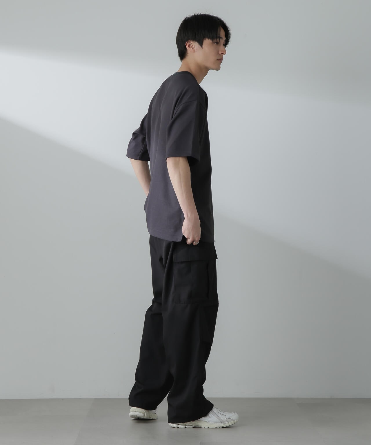 DESCENTE/STRECH TWILL T-SHIRT