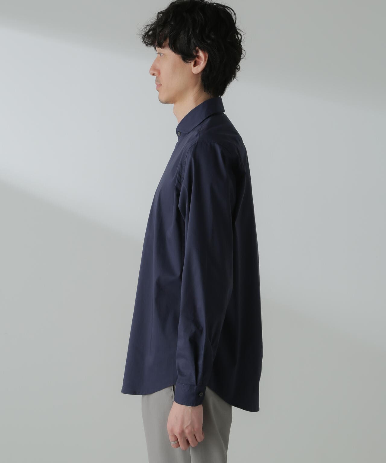 「ICE FLOW LINEN」カッタウェイシャツ 長袖 6684120224