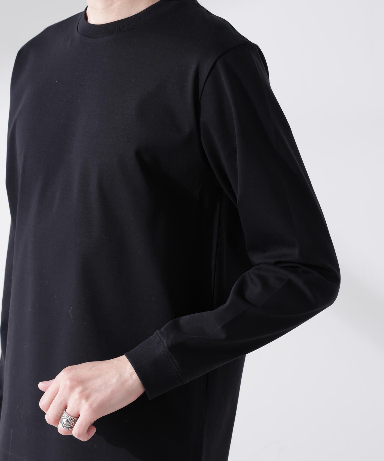 アンチスメル クルーネックTシャツ 長袖 6725123205