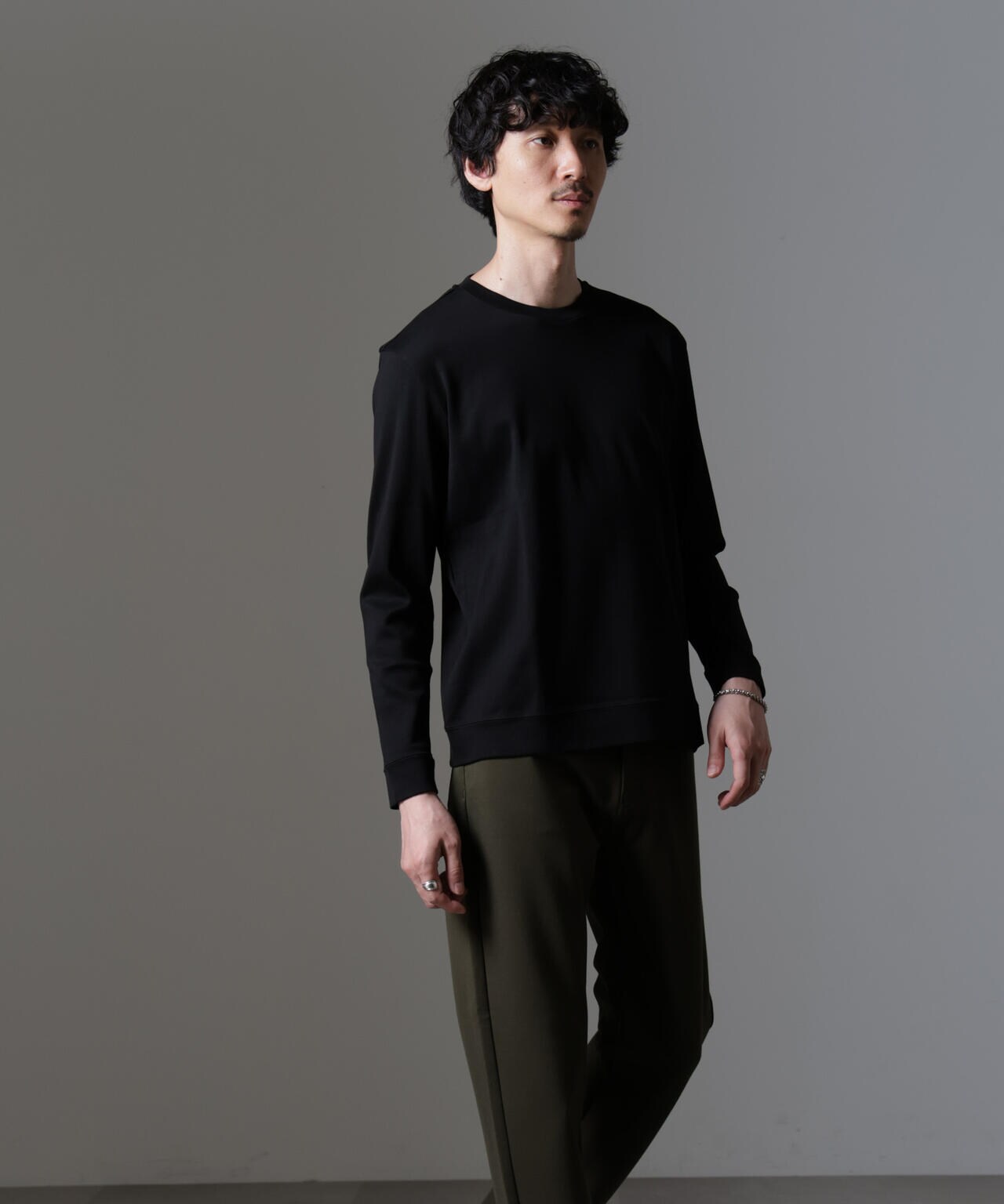 ｢FORMAL JERSEY｣クルーネックカットソー長袖 6684223215