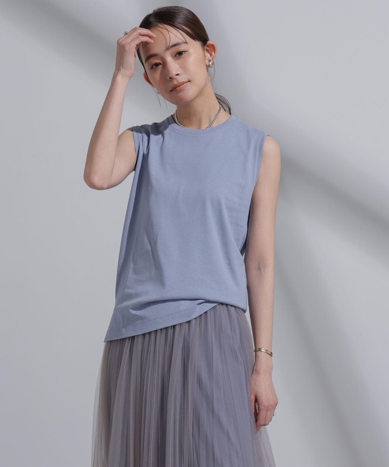 Anti Soaked(R)  汗染み防止 カラフルノースリTシャツ 6694124314