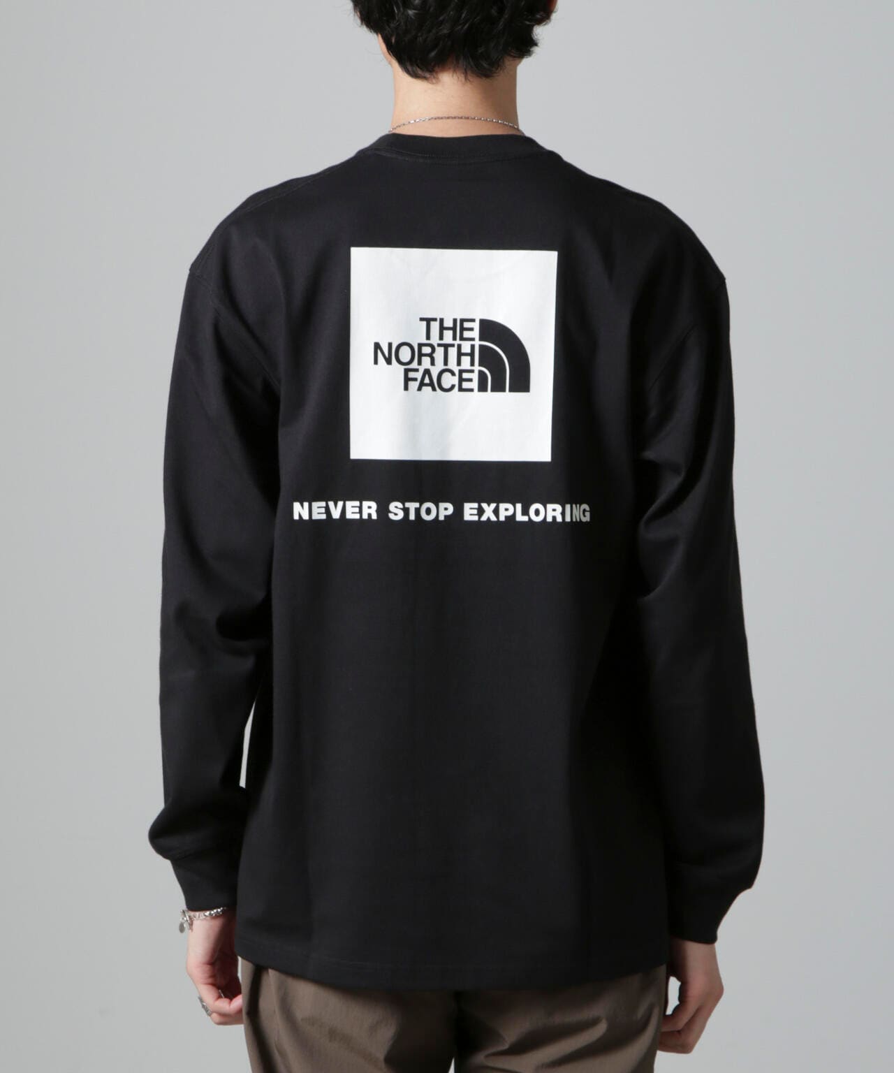 THE NORTH FACEL / S Back Square Logo Tee