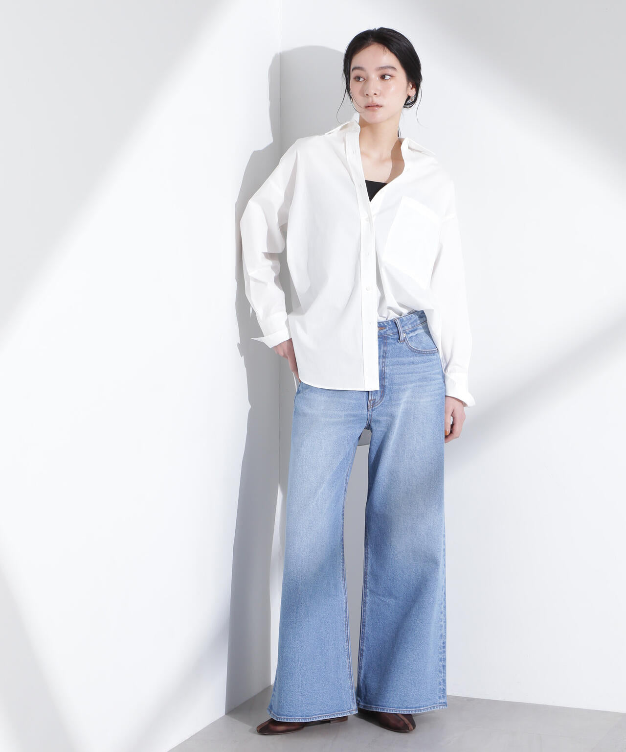「MC」”TIMELESS　WARDROBE”ワイドフィットデニム 6695127317
