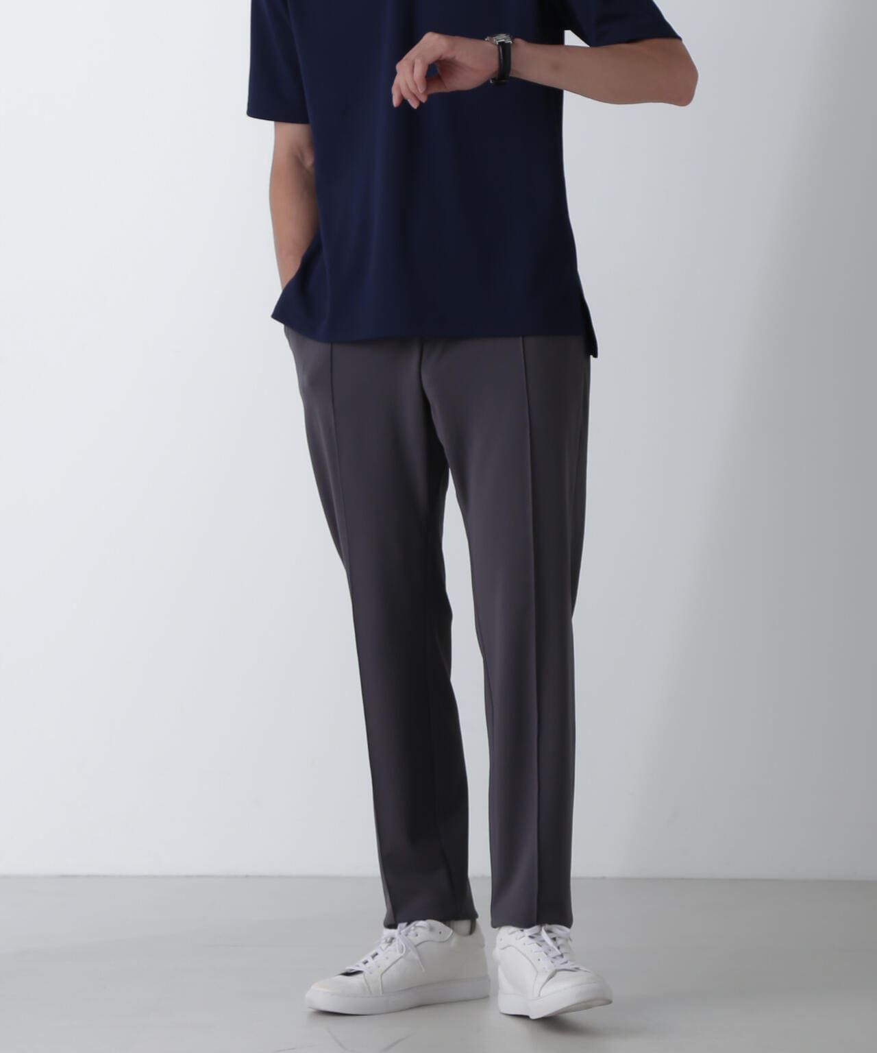 「N TROUSERS PREMIUM」AQUA RHYTHM(R)ストレッチパンツ(セットアップ可) 6684229203