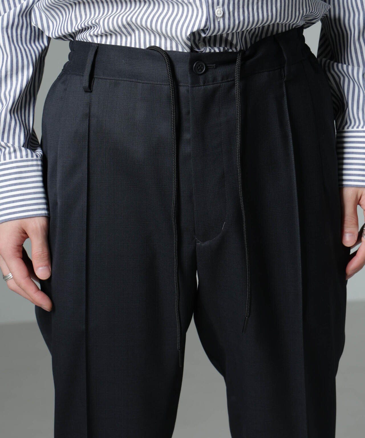 「N TROUSERS PREMIUM」RENU(R)T/Wシャドーチェックパンツ(セットアップ可) 6684229206