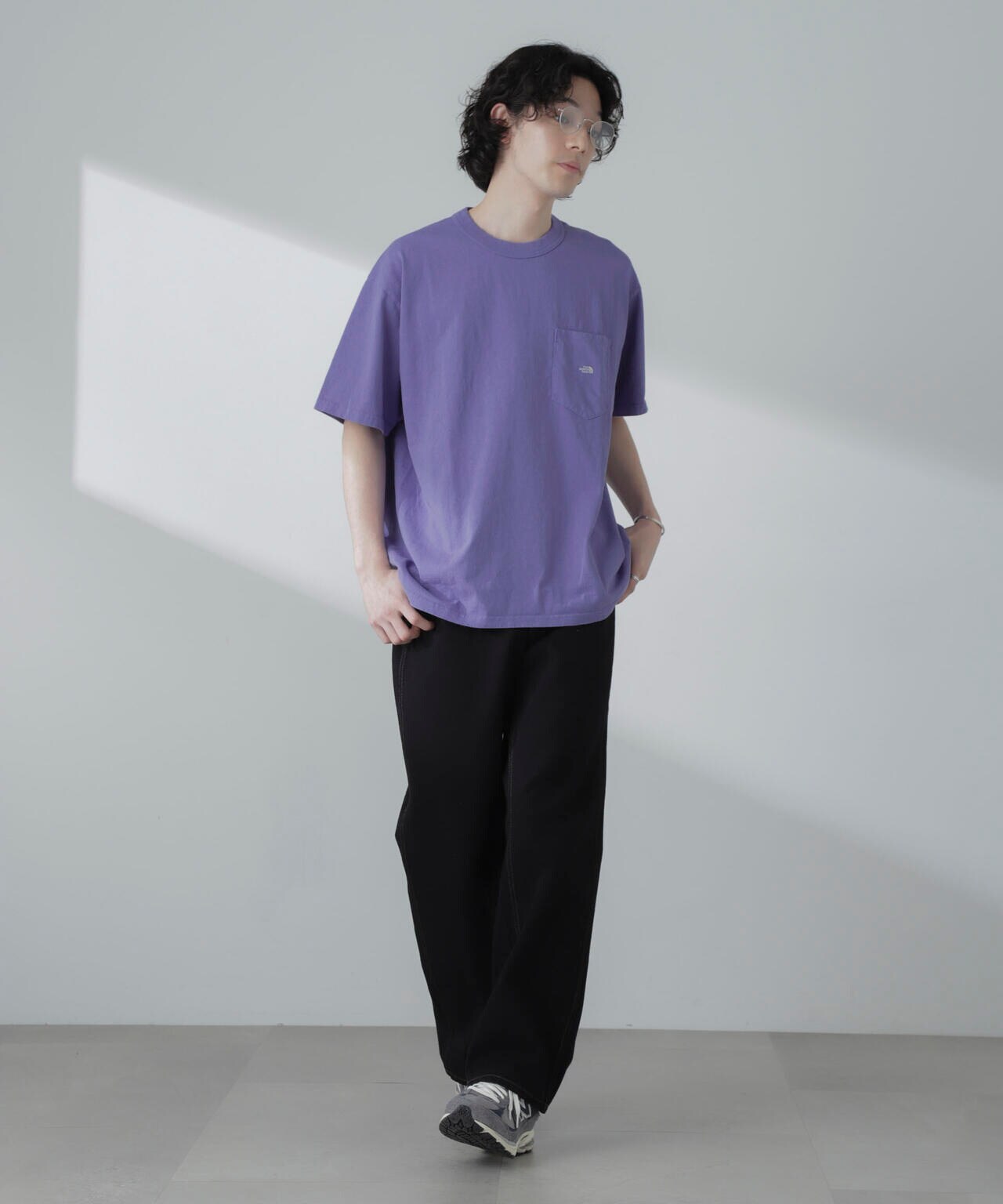 THE NORTH FACE Purple Label/7oz Pocket Tee 6704124042