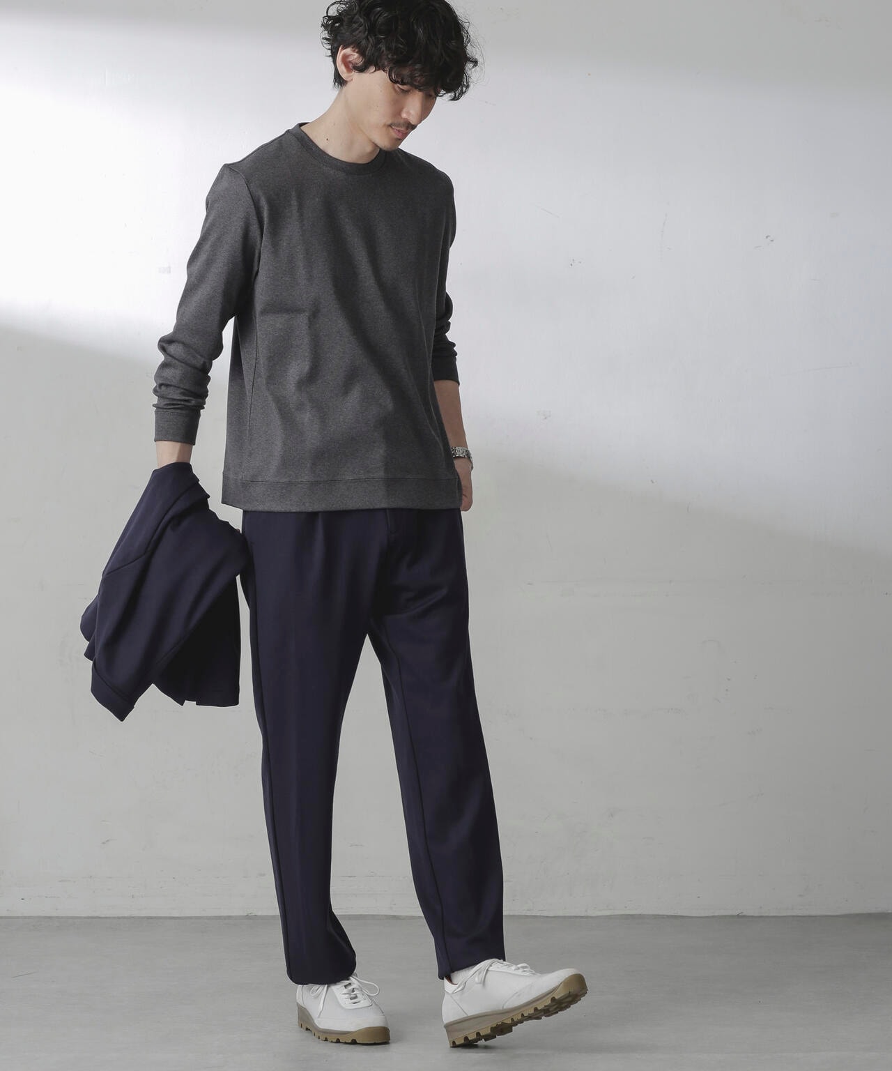 ｢FORMAL JERSEY｣クルーネックカットソー長袖 6684123205