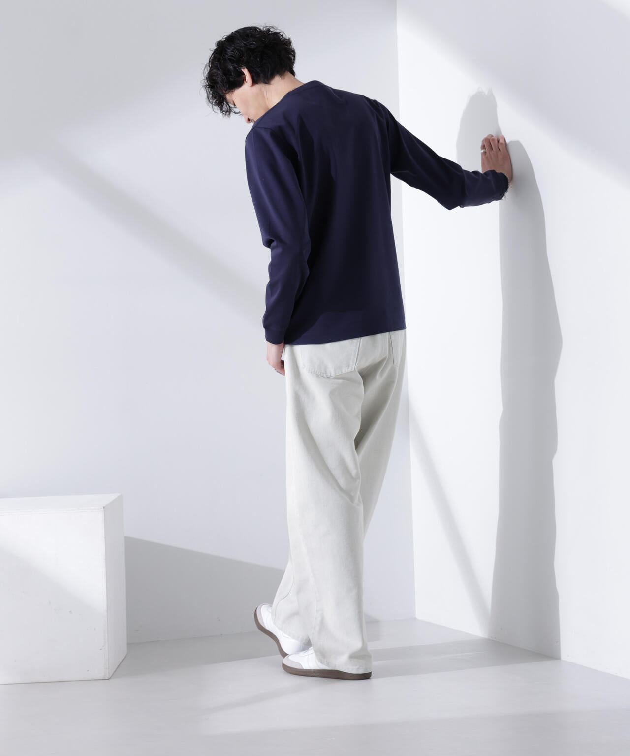 アンチスメル クルーネックTシャツ 長袖 6725123205