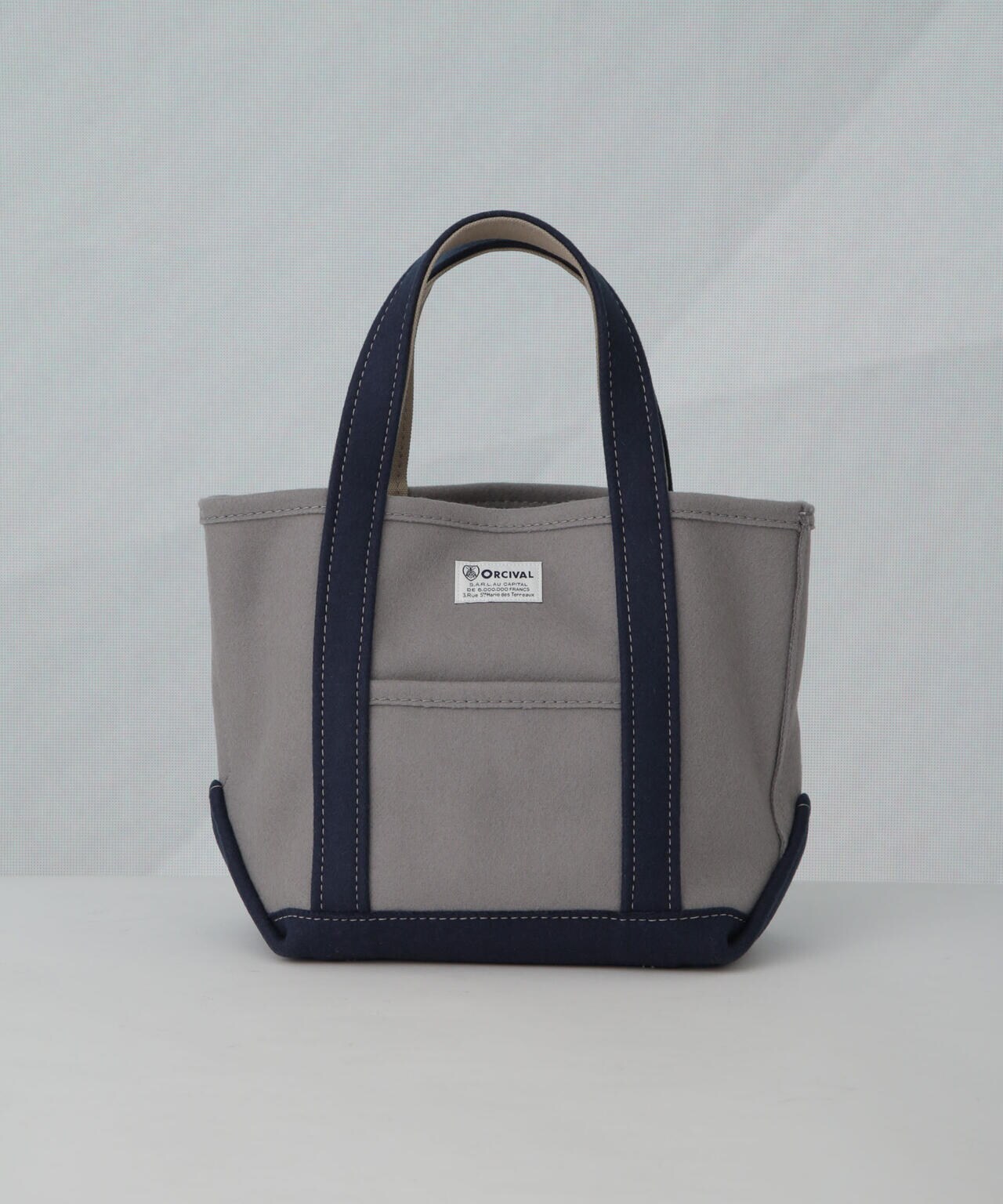 ORCIVAL/HEAVY MELTON TOTE BAG SMALL