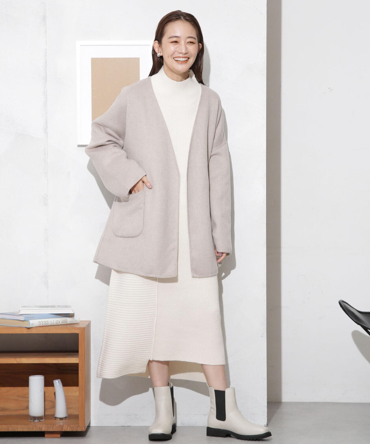 リバーガウンショートコート 