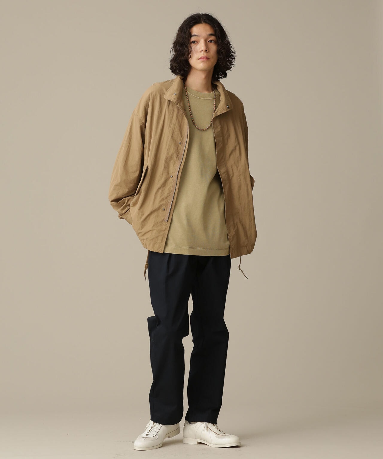 LB.03/ピグメントクルーネック5分袖Tシャツ 6682224204
