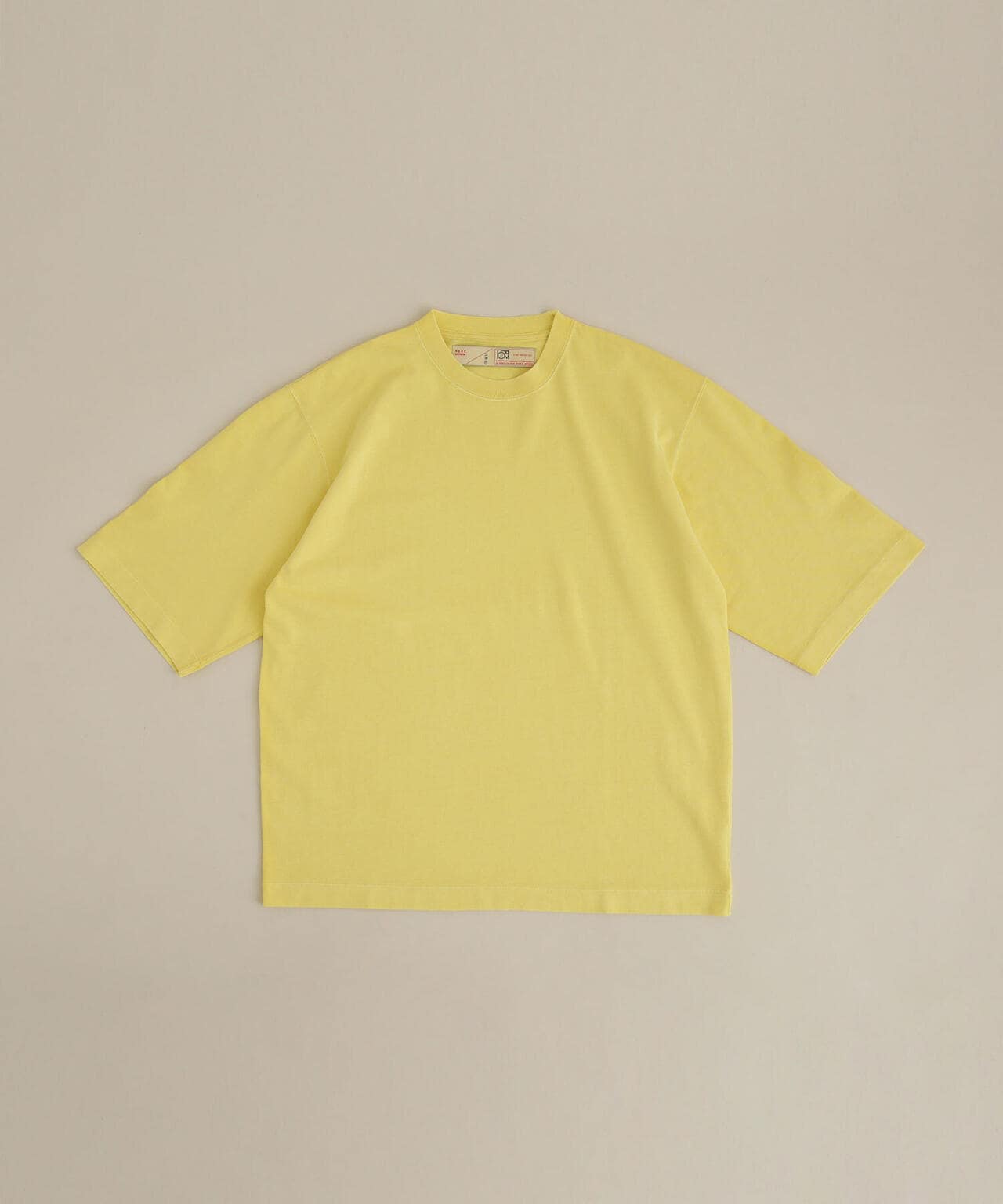 LB.03/ピグメントクルーネック5分袖Tシャツ 6682224204