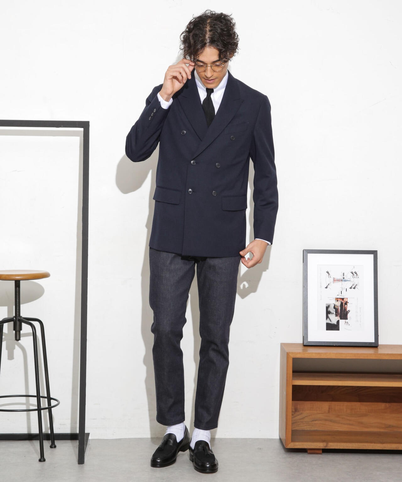 ESSENTIAL LINE」TWソリッドダブルジャケット