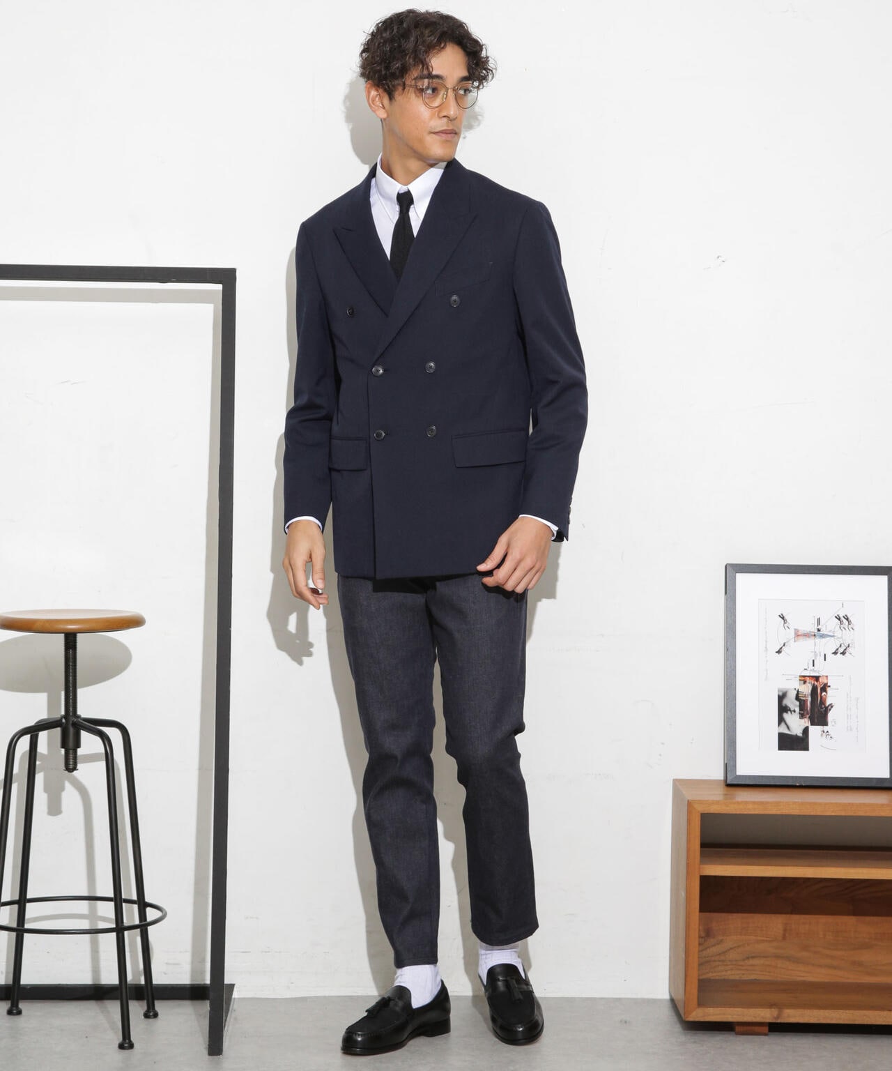 ESSENTIAL LINE」TWソリッドダブルジャケット