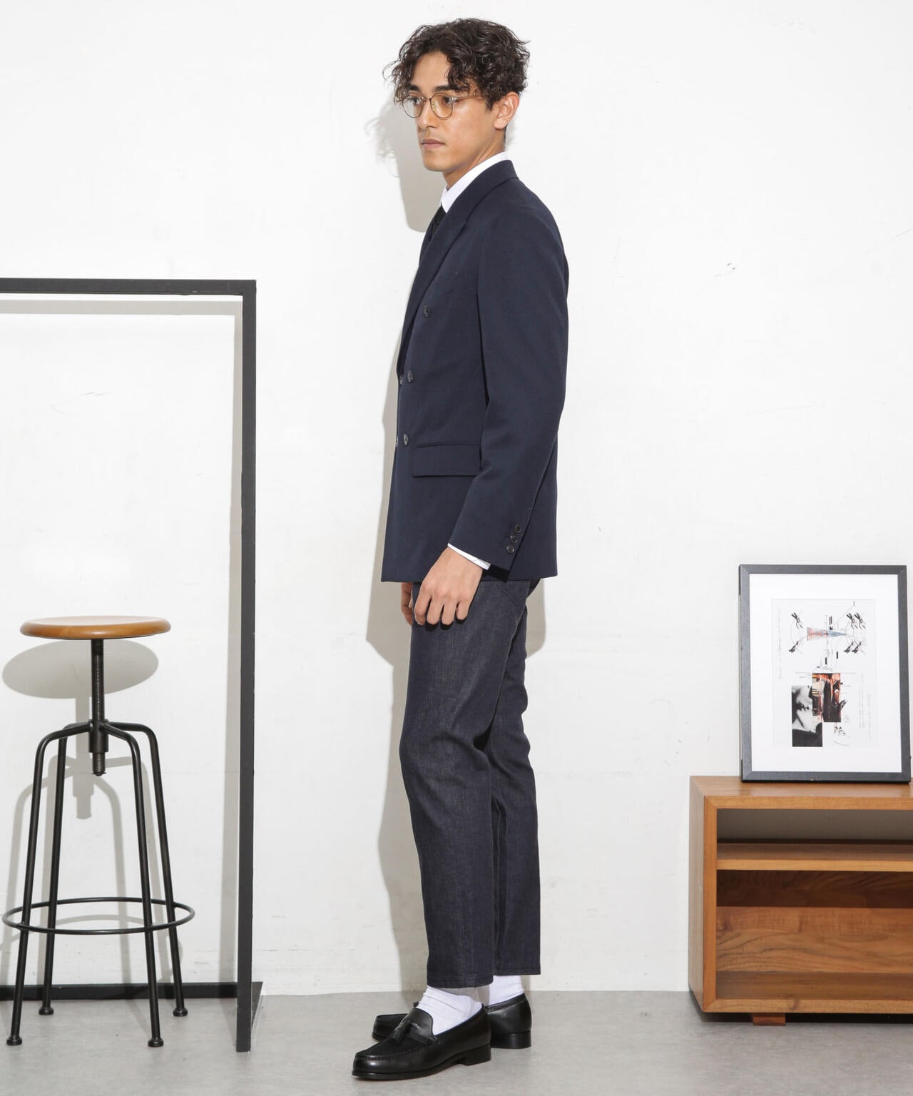 ESSENTIAL LINE」TWソリッドダブルジャケット