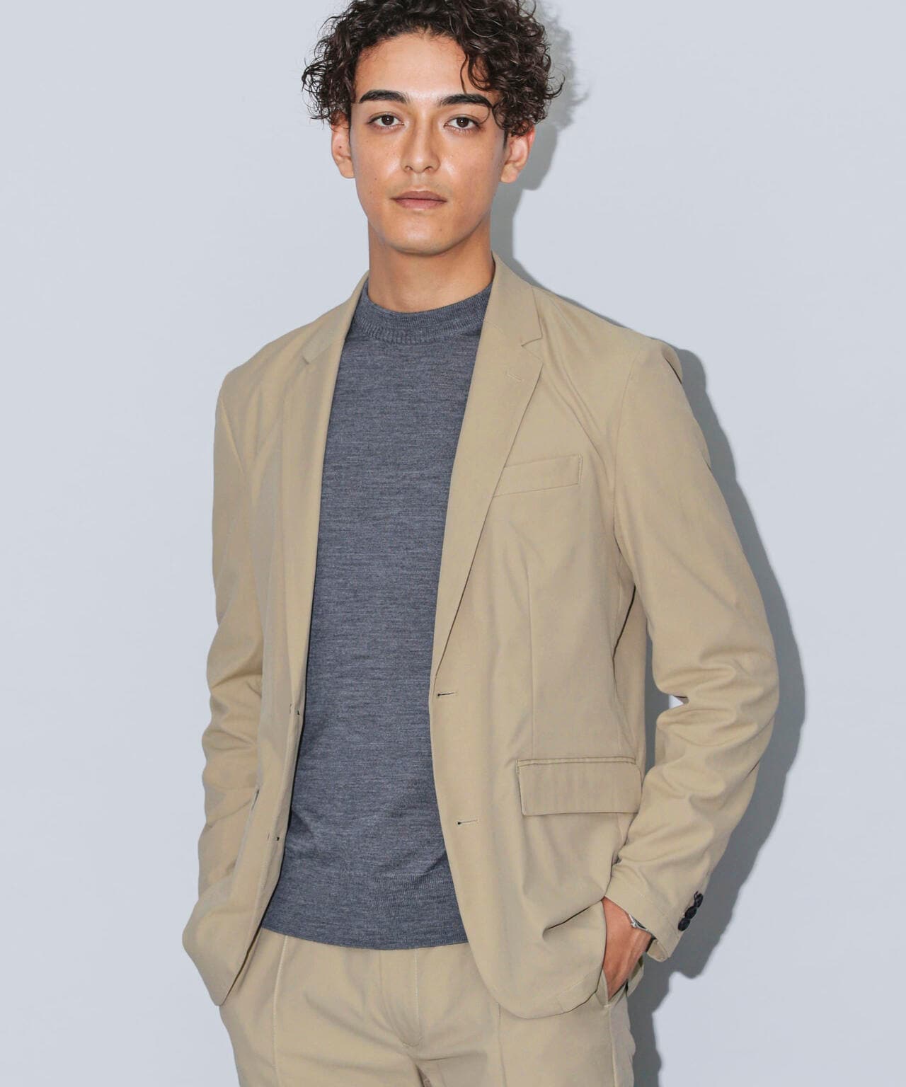 「N JACKET」セットアップ SOLOTEX(R) 4WAY ツイル 6683217204