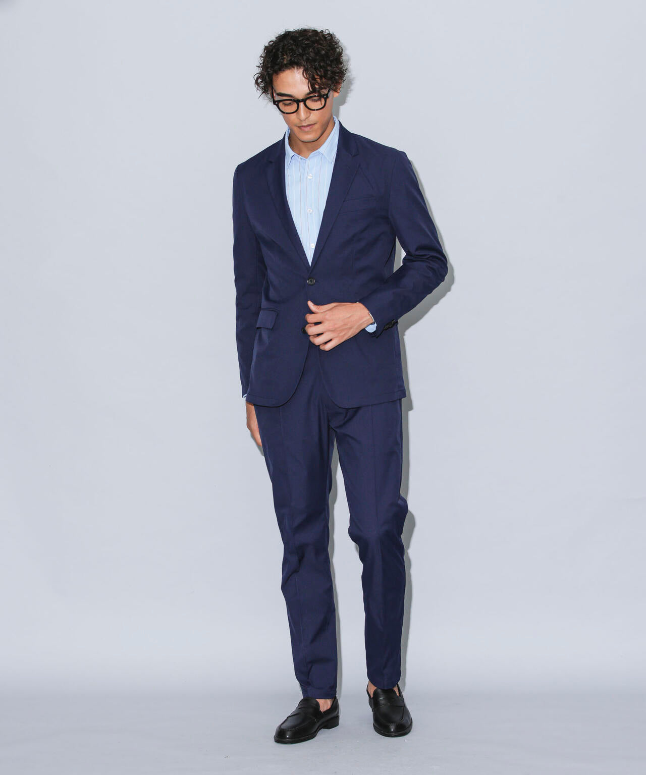 ナノユニバース　4way solotex セットアップ N JACKET」セットアップ SOLOTEX(R) 4WAY ツイル