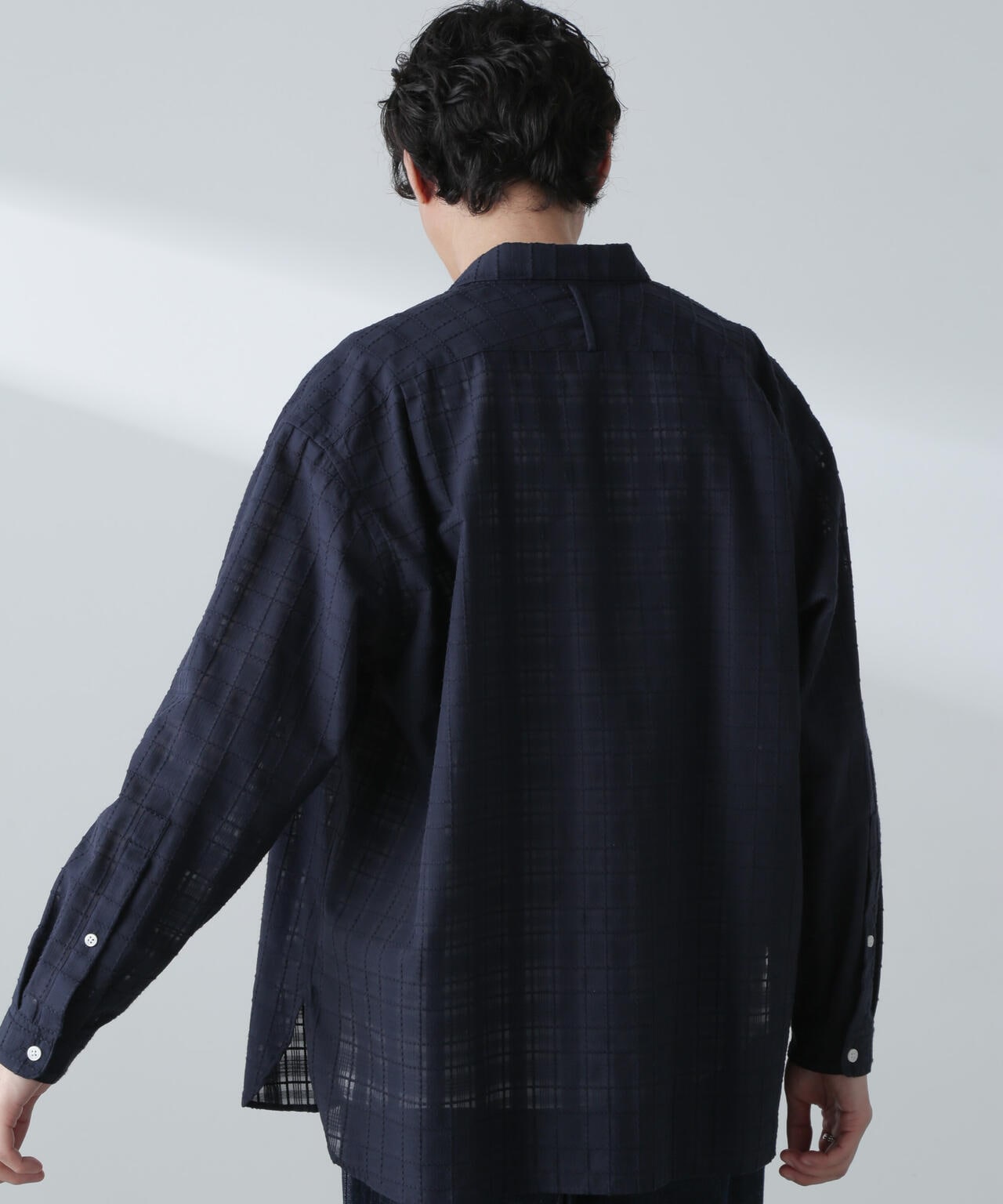 T/Cドビーシアーチェックボクシーシャツ 6684120234