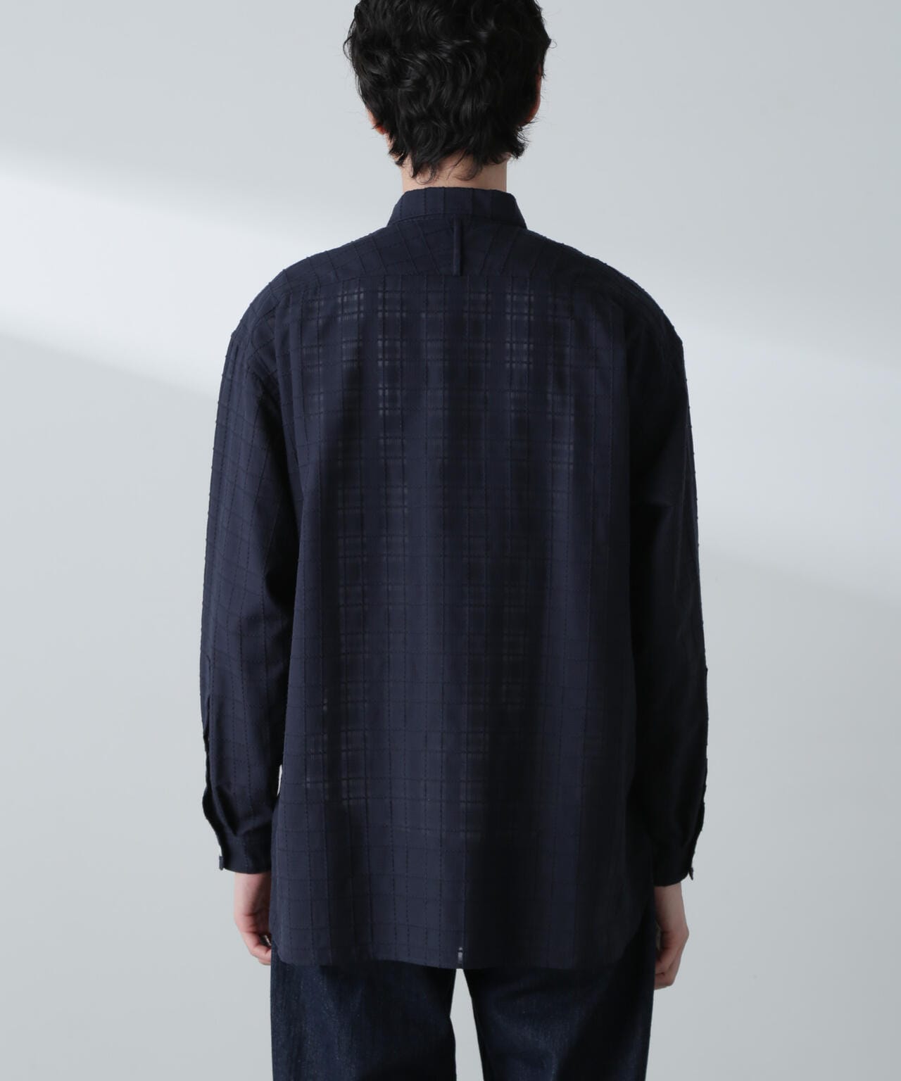 T/Cドビーシアーチェックボクシーシャツ 6684120234