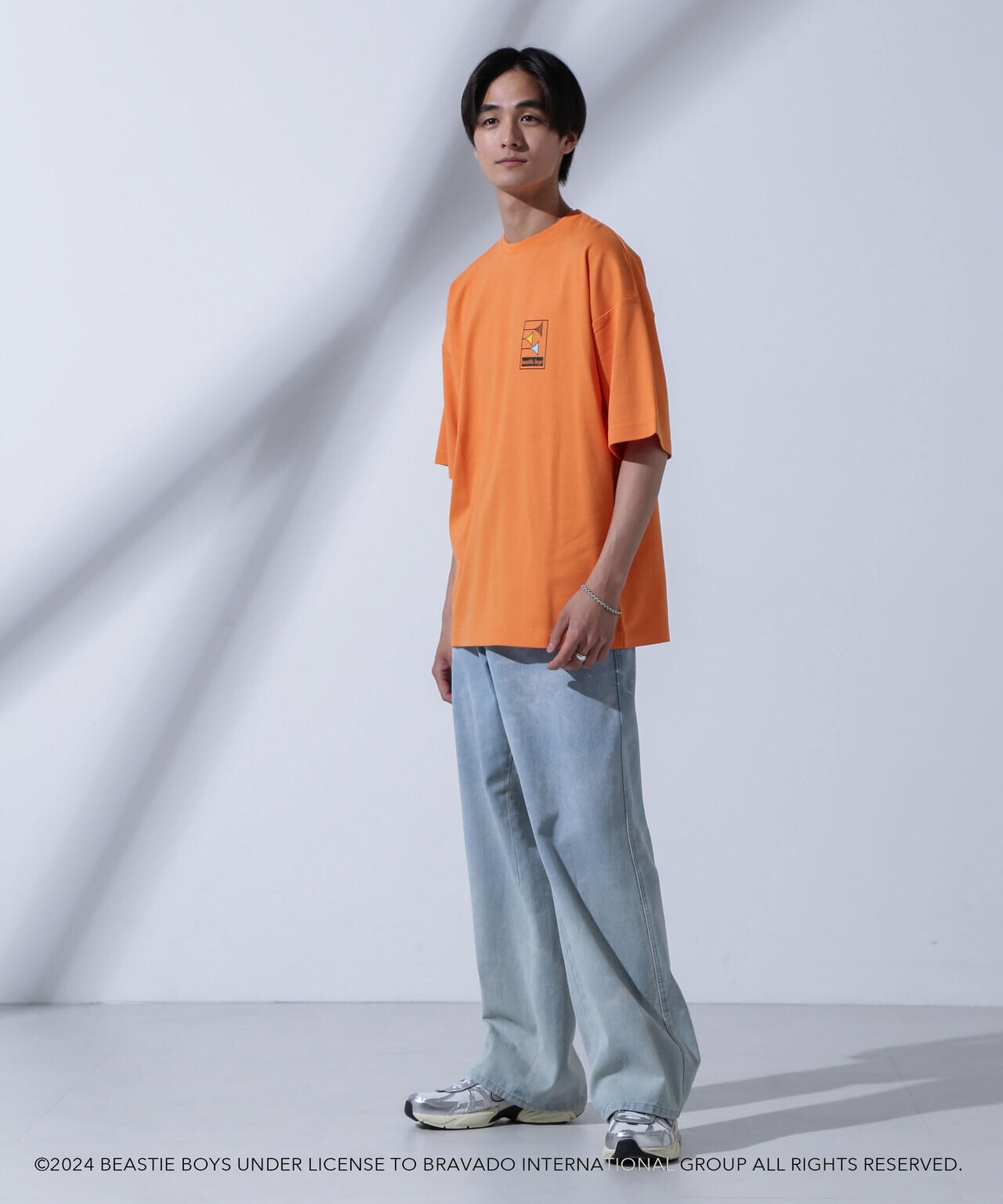 00s BEASTIE BOYS ビースティ・ボーイズ バンドTシャツ オレンジ GOOD ROCK SPEED × Anti Soaked(R) 汗染み防止 「 BEASTIE BOYS
