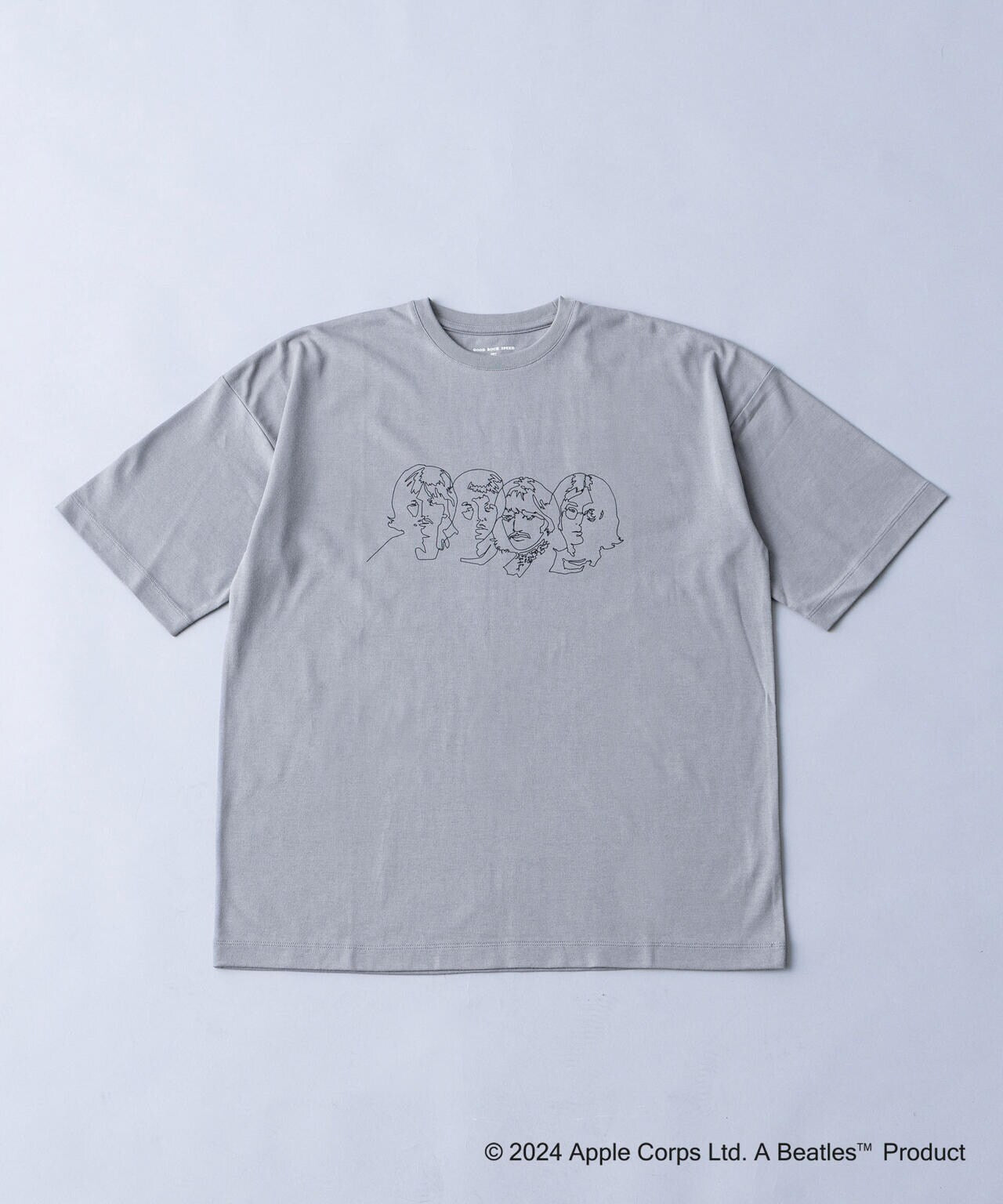 GOOD ROCK SPEED×Anti Soaked(R)  汗染み防止 「THE BEATLES 」1 クルーネックビッグTシャツ 6684124242