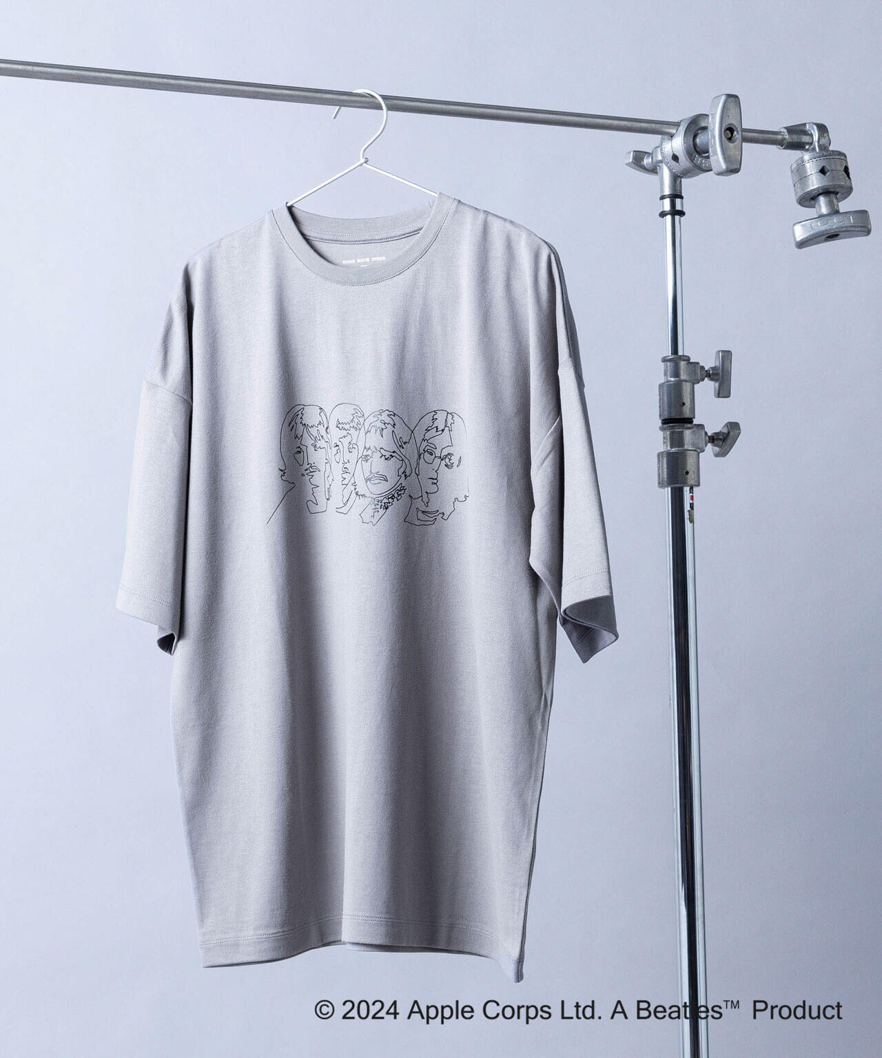 GOOD ROCK SPEED×Anti Soaked(R)  汗染み防止 「THE BEATLES 」1 クルーネックビッグTシャツ 6684124242