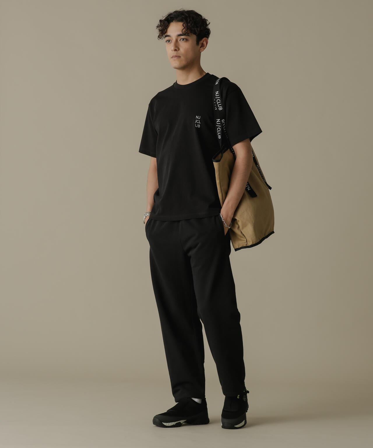 「NJ/CLUB」HOMESTOCK SORONA裏毛2WAYスウェットパンツ(セットアップ可) 6684127208